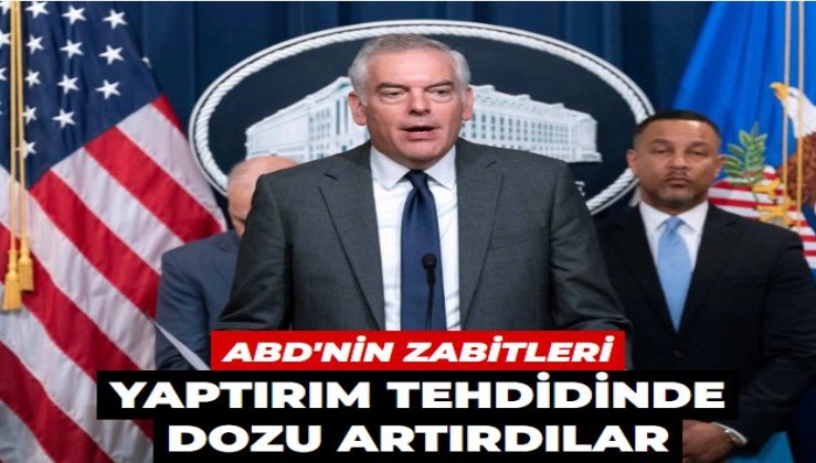 Yaptırım tehdidinde dozu artırdılar