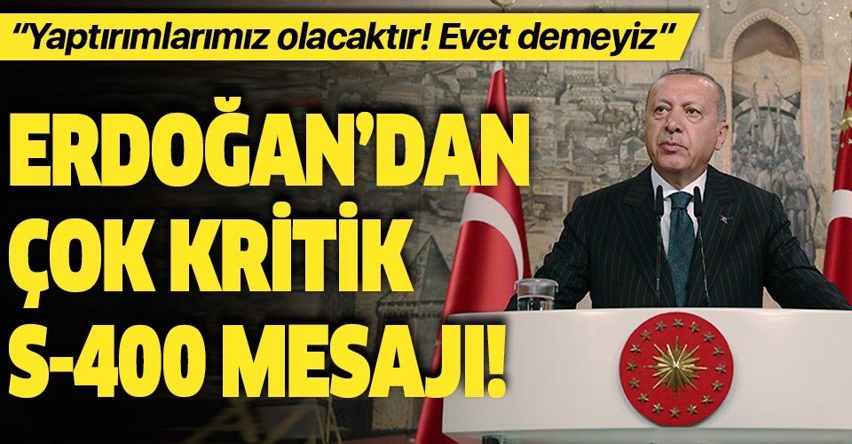 Erdoğan: ABD yaptırım uygularsa karşılık veririz