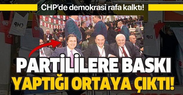 İzmir'de yeniden seçilen İl Başkanı Deniz Yücel'in partililere baskı yaptığı ortaya çıktı!.
