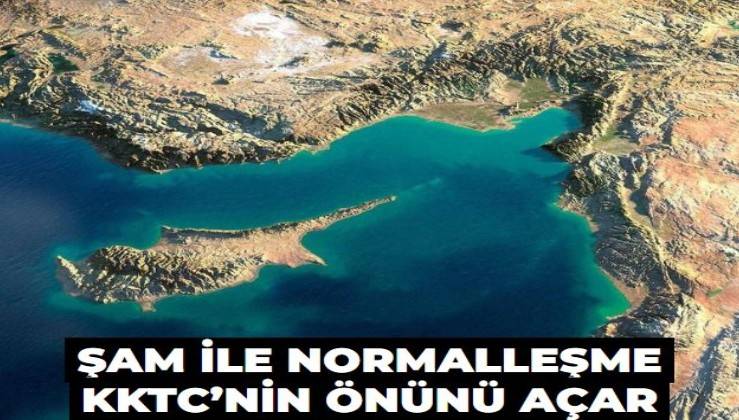 Şam ile normalleşme KKTC’nin önünü açar