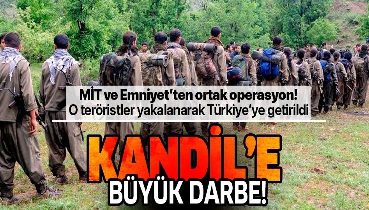Son dakika: PKK'lı teröristler Sema Farkin ve Beritan Avesta yakalanarak Türkiye'ye getirildi.