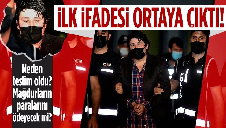 Son dakika: Tosuncuk Mehmet Aydın'ın ilk ifadesi ortaya çıktı!