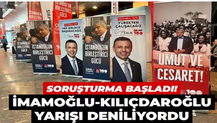 CHP İstanbul İl Kongresine soruşturma
