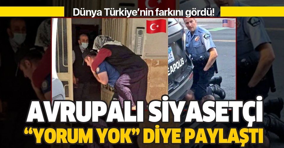 Hollandalı siyasetçiden Türk polisine övgü: ‘Yorum yok’ deyip paylaştı