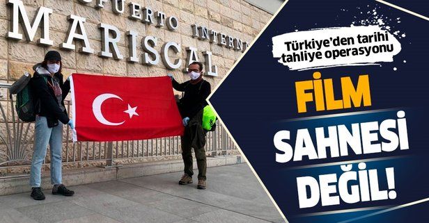 Türkiye'den tarihi tahliye operasyonu: Film sahnesi değil!