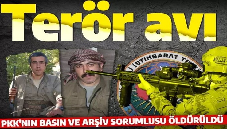 MİT'ten Gara'da nokta operasyon! PKK'nın sözde basın ve arşiv sorumlusu yok edildi