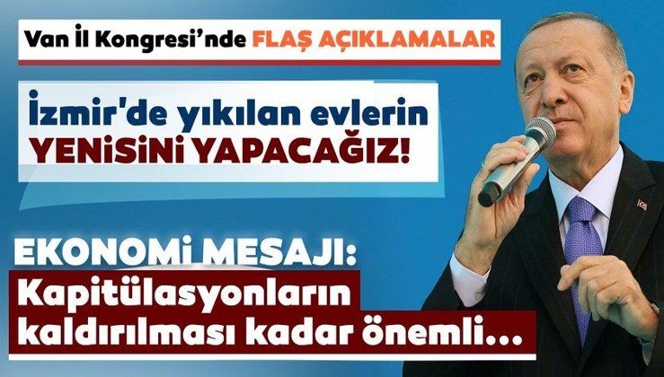 Cumhurbaşkanı Erdoğan: Yeni bir ekonomi savaşı veriyoruz