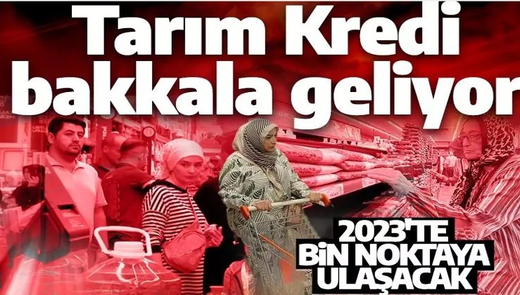 Cumhurbaşkanı Erdoğan duyurmuştu! 'KOOP Bakkal' sistemi için düğmeye basıldı