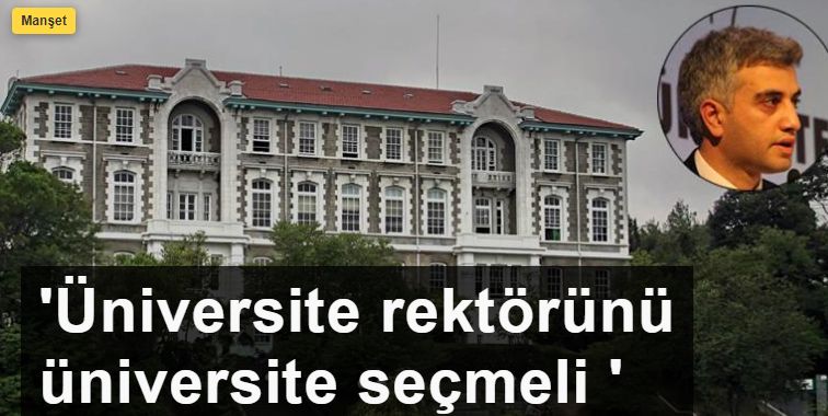 USMER Genel Başkanı Utku Reyhan ilkesel tutumu açıkladı: Üniversite rektörünü üniversite seçmeli