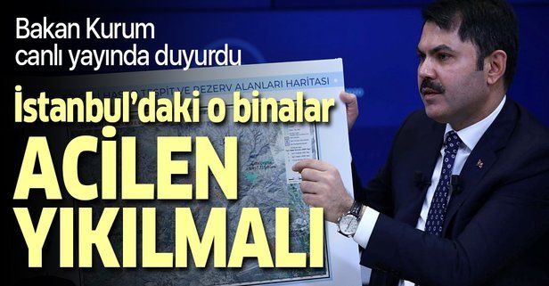Son dakika: Çevre ve Şehircilik Bakanı Murat Kurum'dan Van depremi açıklaması.