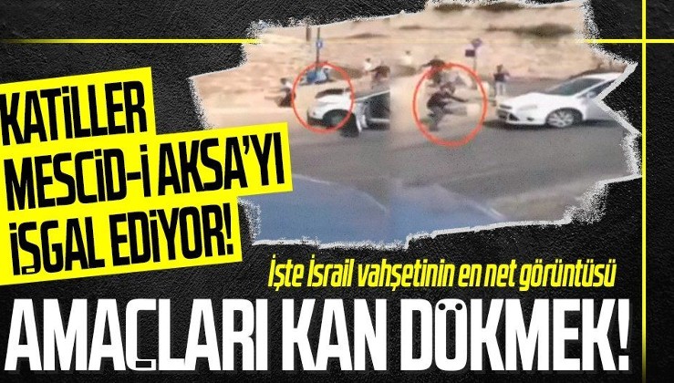 SON DAKİKA: İşte İsrail vahşetinin en net görüntüsü! Müslümanların üzerine araçlarını sürdüler